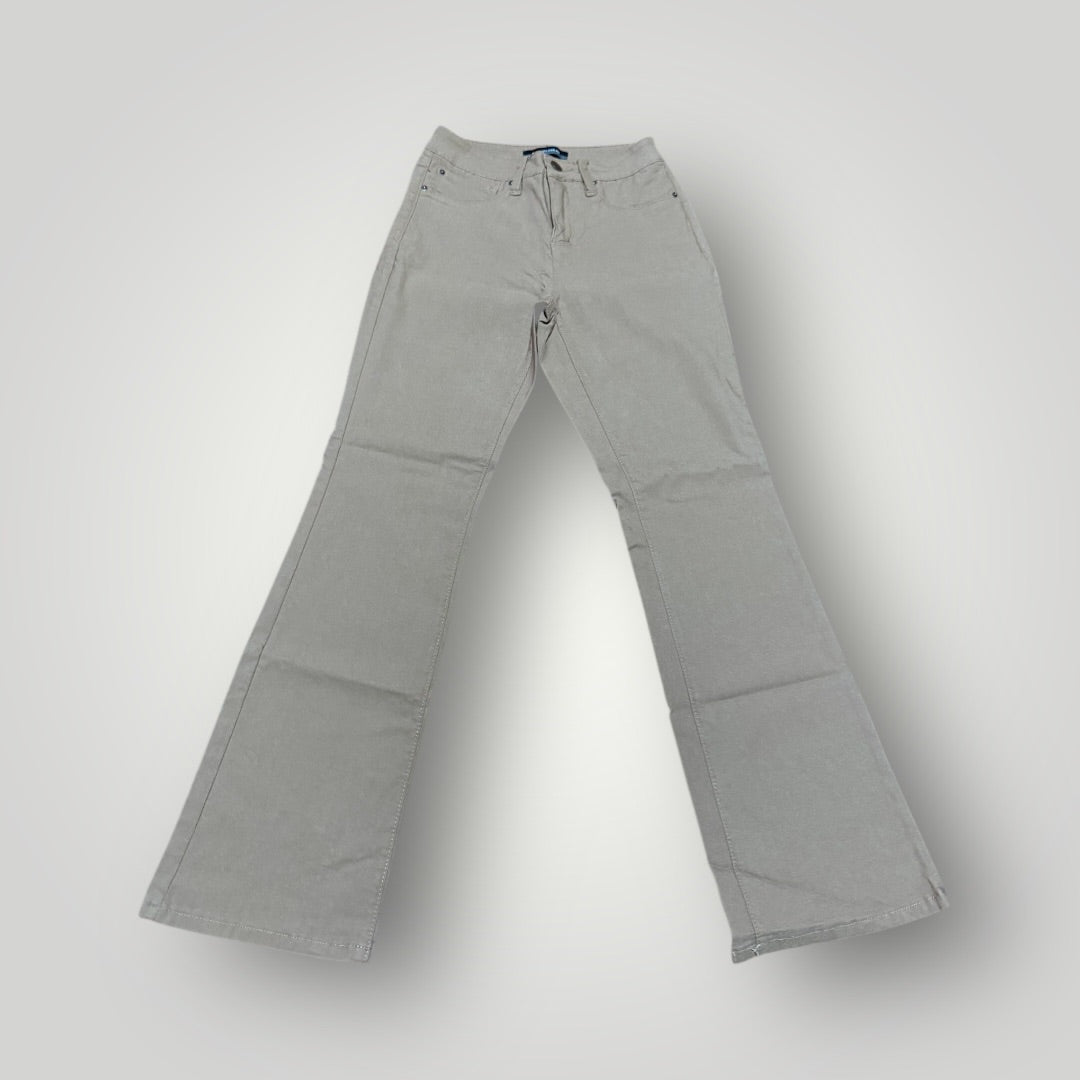 Taupe Royalty For Me Khaki Straight-Leg Pants, 16
